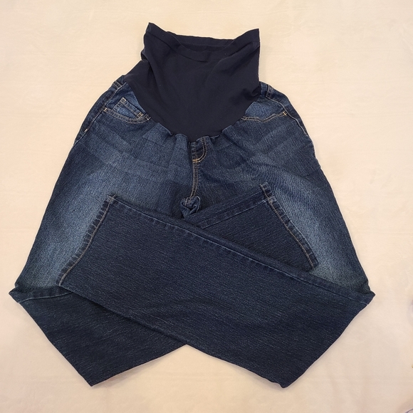 Indigo Blue maternity jeans - Picture 2 of 7
